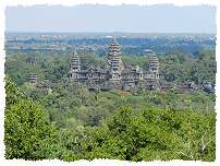 Der Angkor Wat gesehen vom Phnom Bakheng